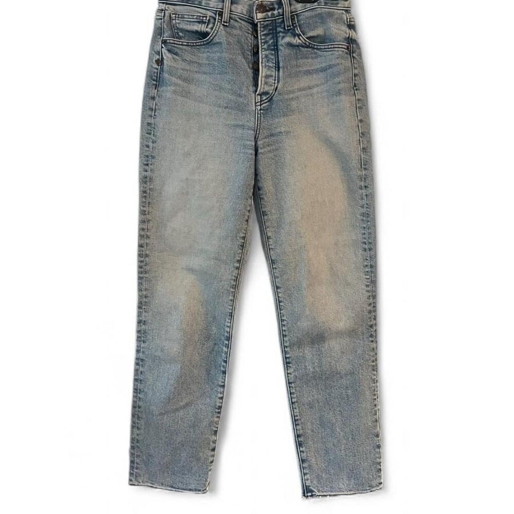 Veronica Beard Ryleigh High Rise Slim Straight Jeans